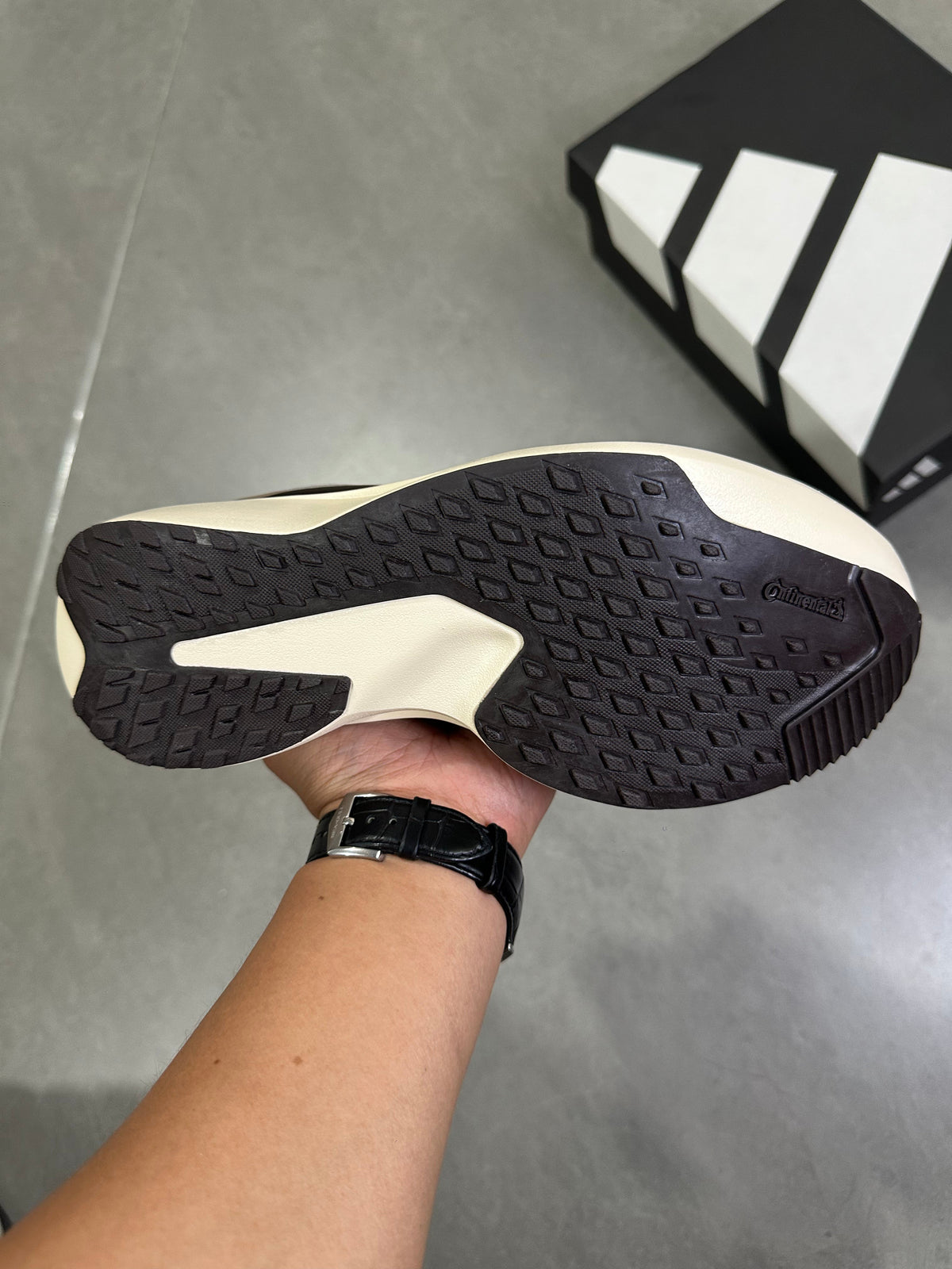 Adidas Adizero SL 2 Running Shoes, Beige and Black KI5181