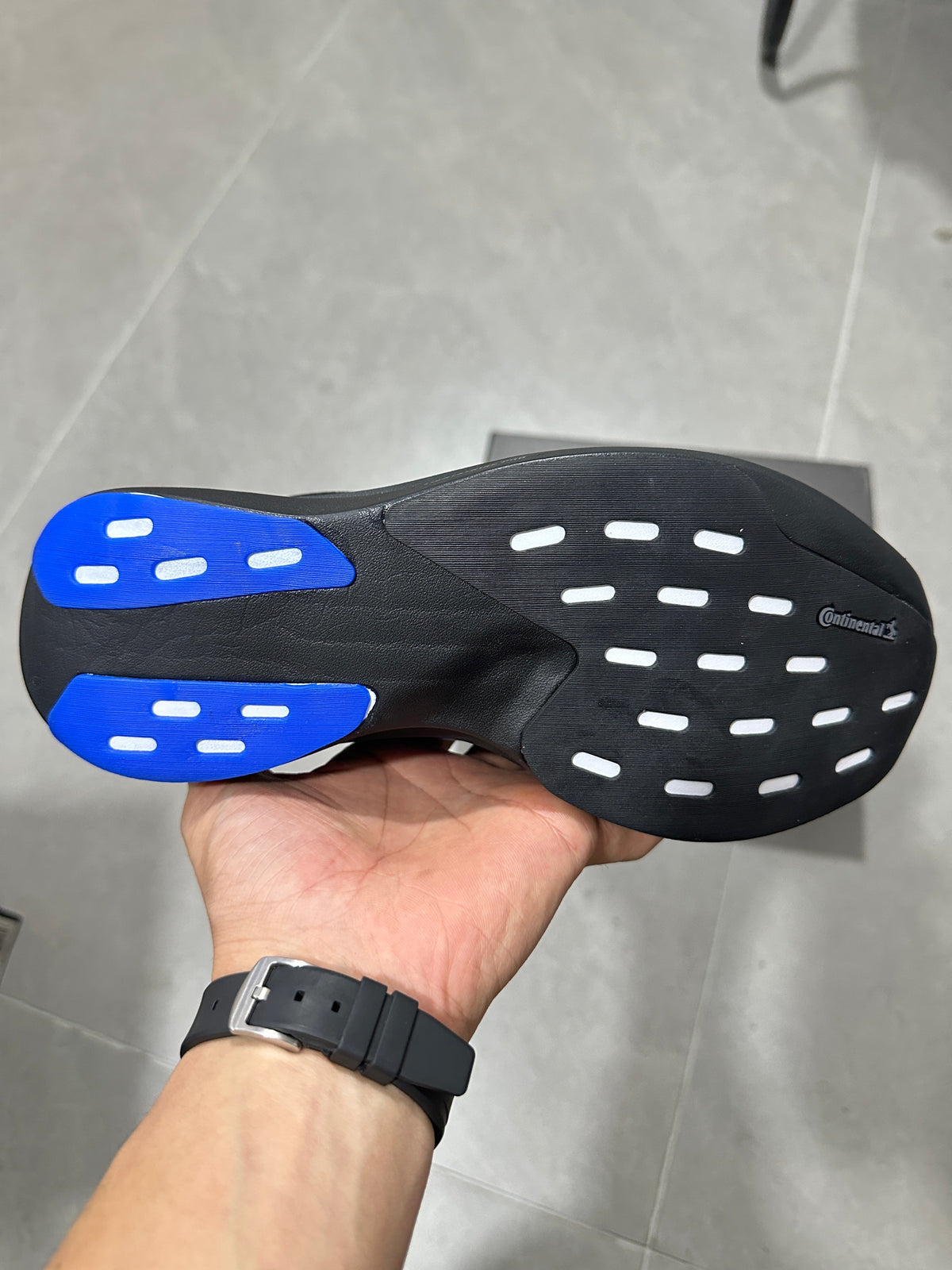 Adidas Lightstrike Pro Running Shoes Black Blue JS4496