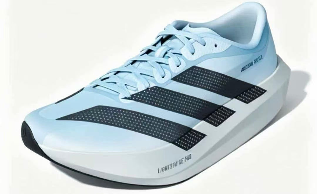 Adizero Evo SL 2 Light Blue and Black Running Shoes