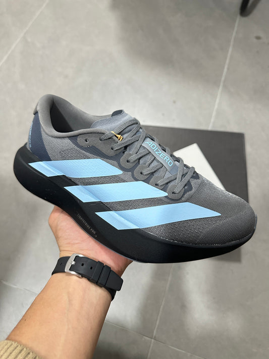 Adizero Lightstrike Pro Running Shoes in Grey and Blue