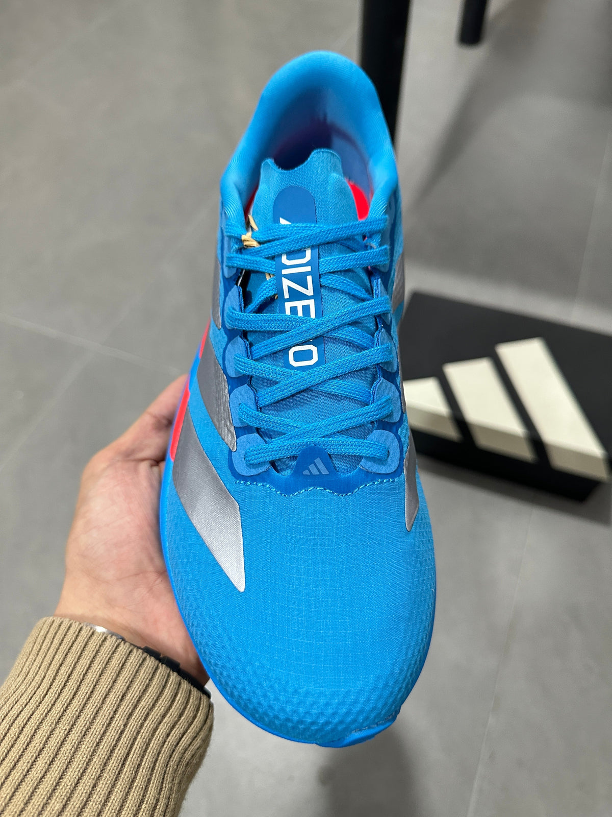 Adidas Lightstrike Pro JR2023 Blue Red Running Shoes