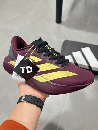 Adidas Lightstrike Pro Running Shoes Burgundy Gold JQ4443