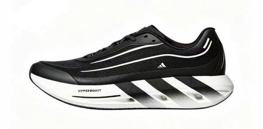 Adidas Hyperboost Lite Low-Top Running Shoes Black and White