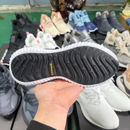 adidas Alphabounce HP AMSM Black and White Sneakers