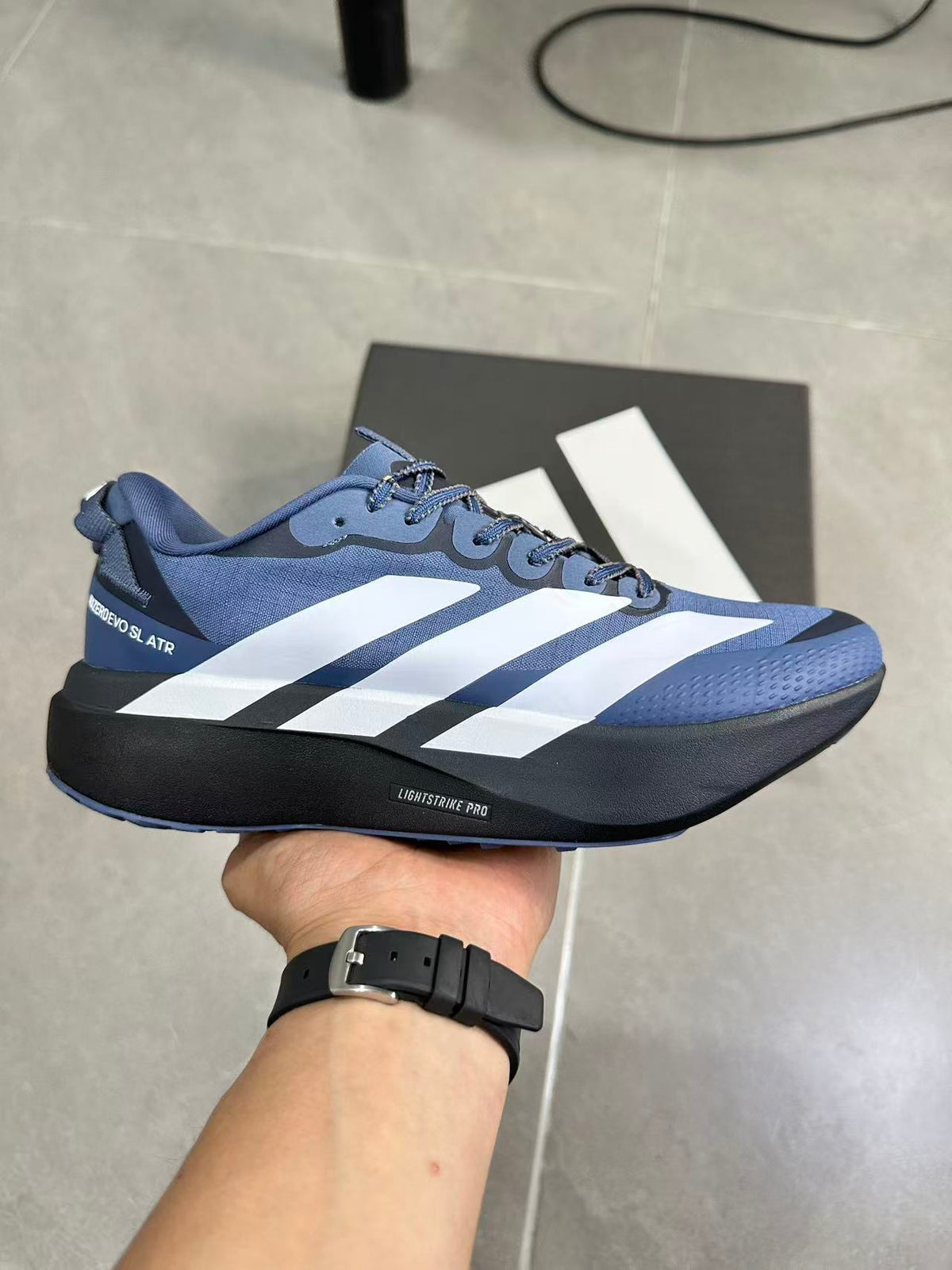 Adidas Adizero SL ATR Blue Trail Running Shoes