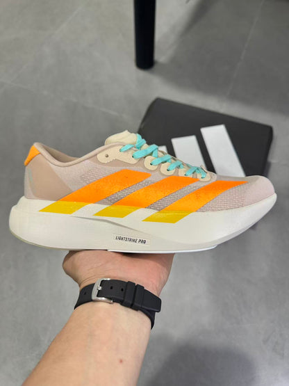 Adidas Lightstrike Pro Running Shoes, Beige Orange