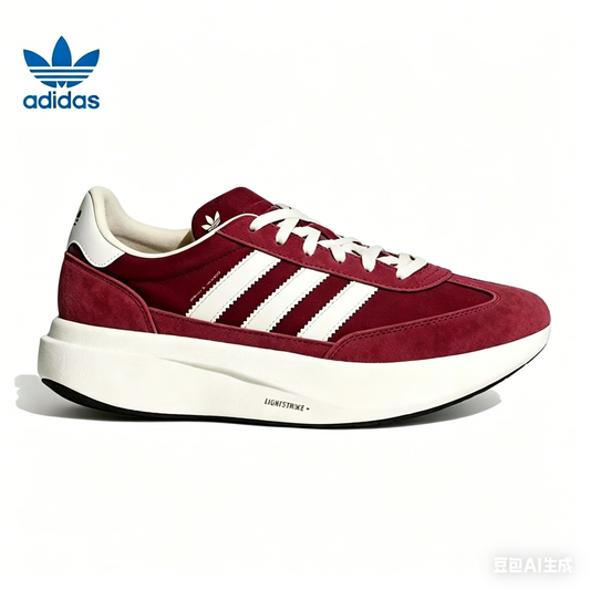 Adidas Campus 00s Burgundy Low-Top Sneakers