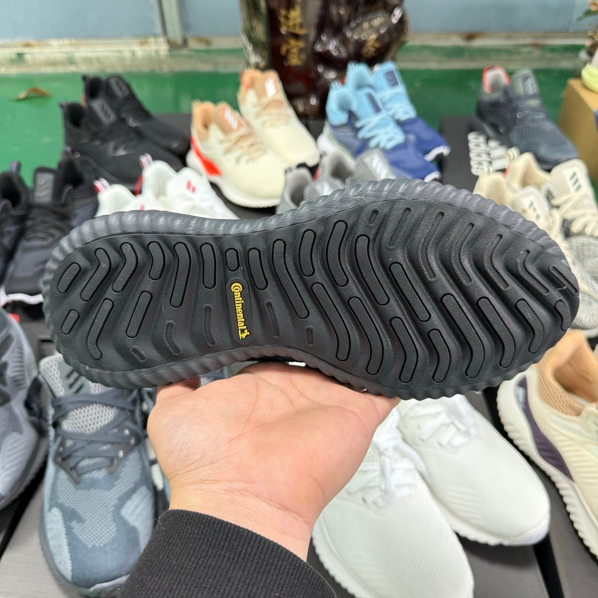 adidas AlphaBounce HPC Sneakers in Dark Gray Green