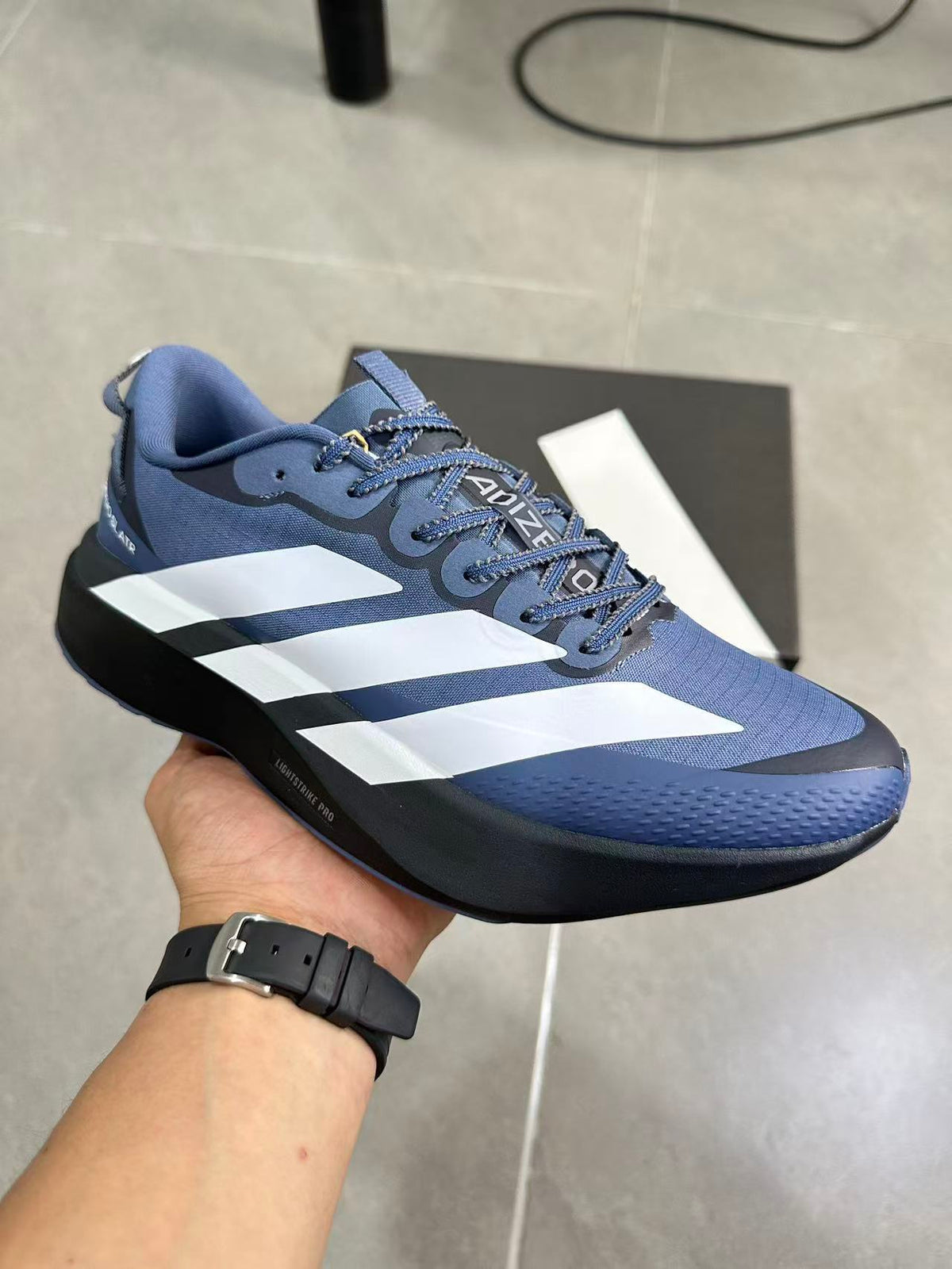 Adidas Adizero SL ATR Blue Trail Running Shoes