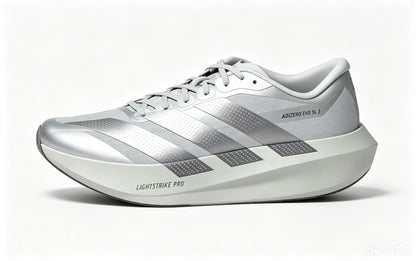 Adidas Adizero Evo SL 2 Carbon Grey Silver Sneakers