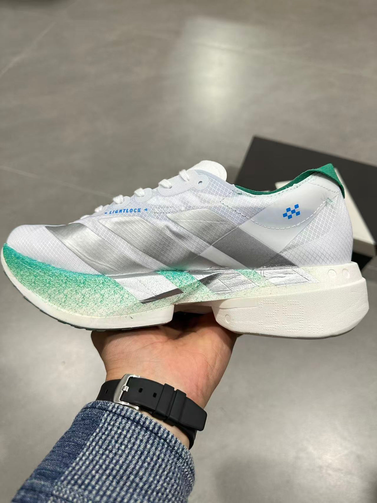 Adidas Adizero Prime X 2 Strung White Green Running Shoes
