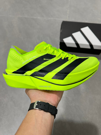 Adidas Lightstrike Pro Running Shoes in Neon Yellow and Black KI8297