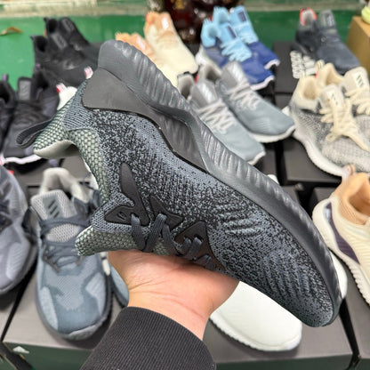 adidas AlphaBounce HPC Sneakers in Dark Gray Green