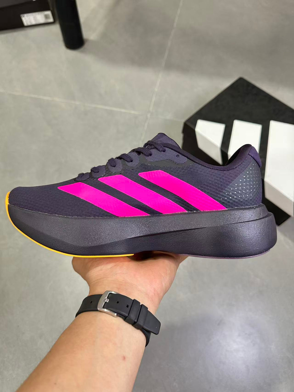 Adidas Lightstrike Pro Running Shoes Purple Pink KI6931