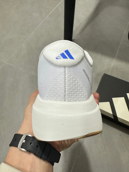 Adidas Lightstrike Pro Running Shoes White Blue JS4454