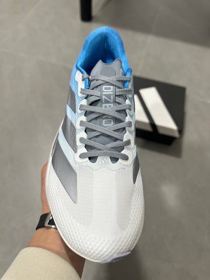 adidas Adizero EVO SL White Blue Running Shoes JR2027