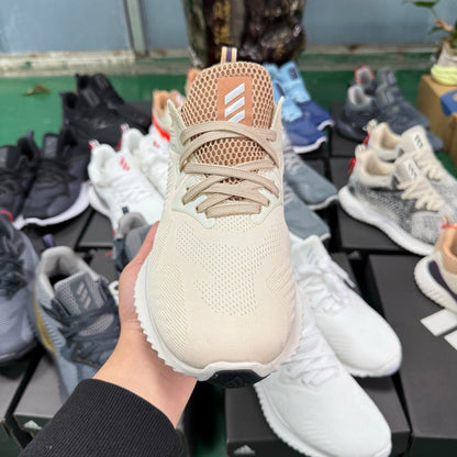 Adidas AlphaBounce Beyond M Sneakers in Cream and Lavender