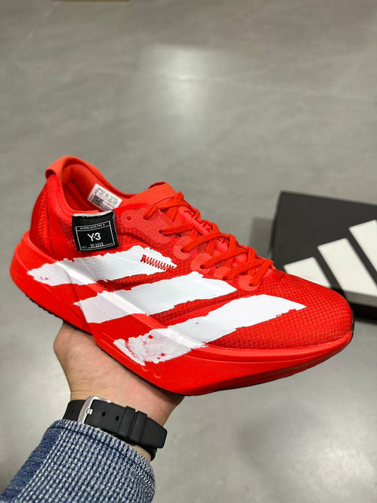 Adidas Adizero Adios Pro 4 Running Shoes Red White JR6659