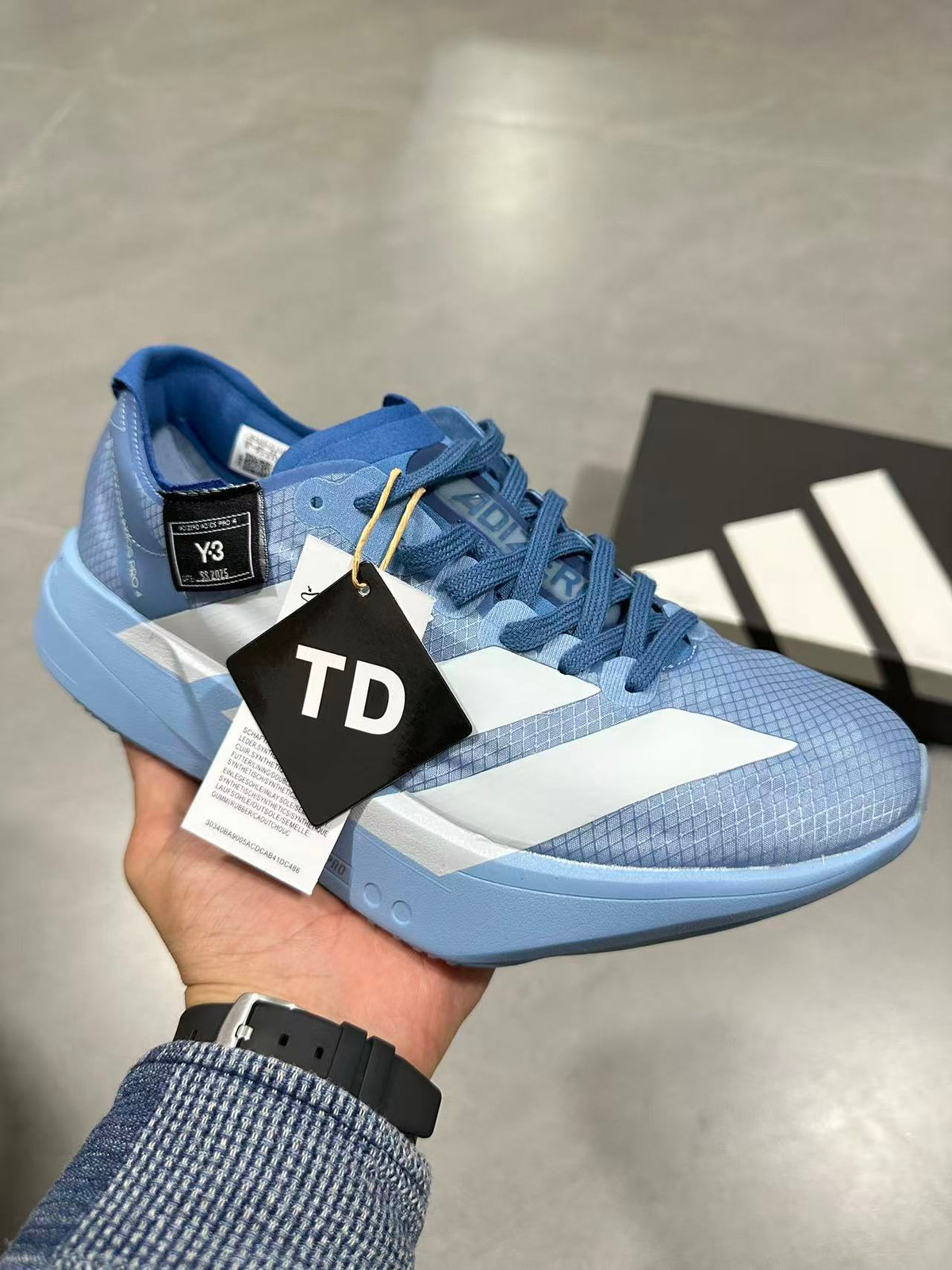 Adidas Lightstrike Pro Running Shoes in Blue