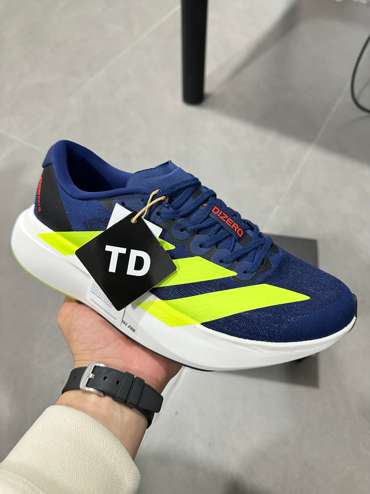 Adidas Lightstrike Pro Running Shoes Navy Volt
