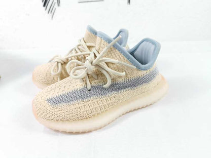 Yeezy 350 V2 Kids Sneakers in Linen Yellow