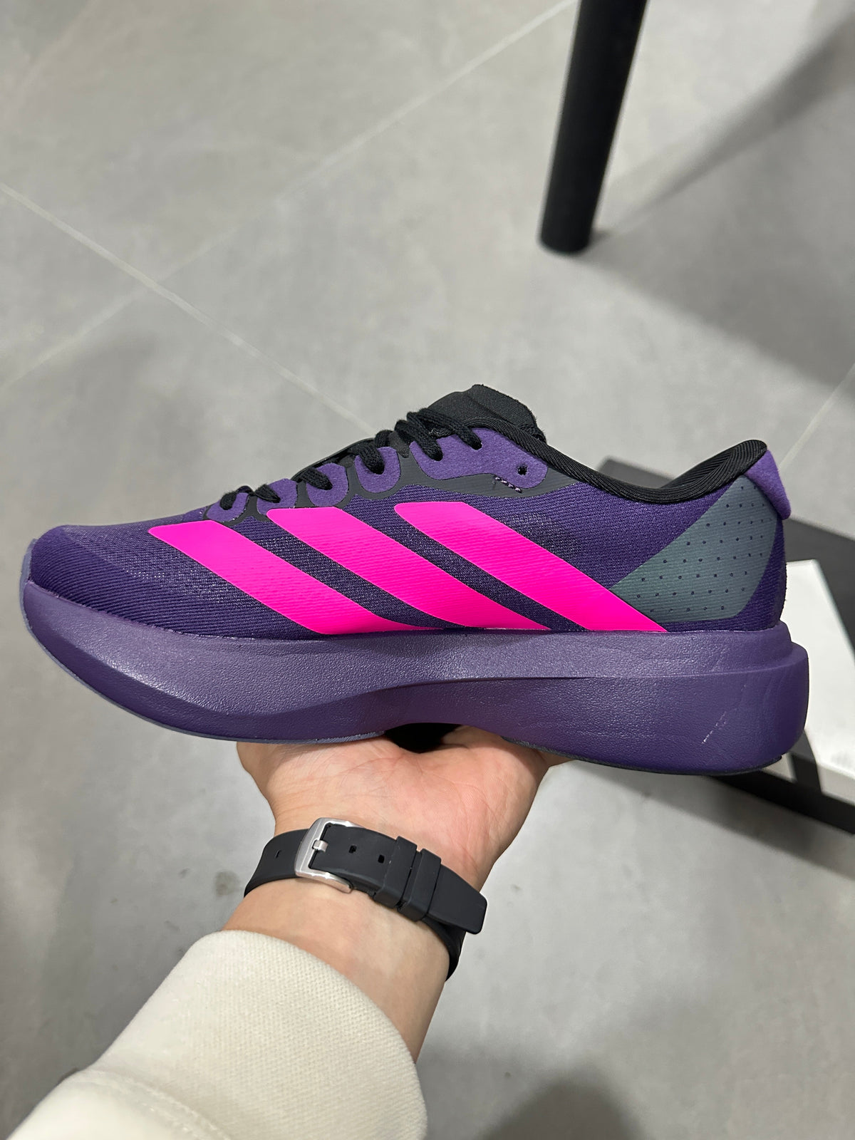 adidas Adizero Running Shoes Purple Pink