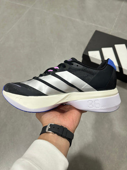 adidas Adizero Boston 13 Running Shoes Black White Purple