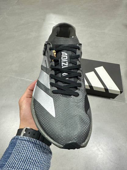 Adidas Adizero Adios Pro 4 Running Shoes Grey Black