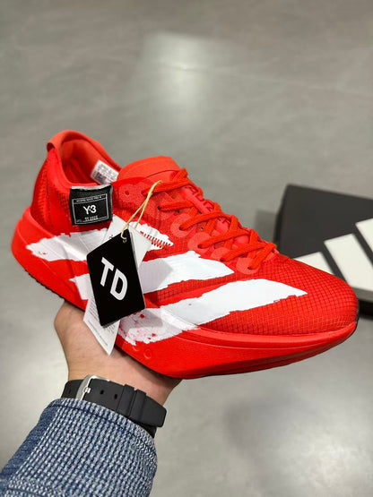Adidas Adizero Adios Pro 4 Running Shoes Red White JR6659