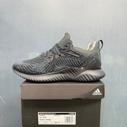 adidas AlphaBounce HPC Sneakers in Dark Gray Green