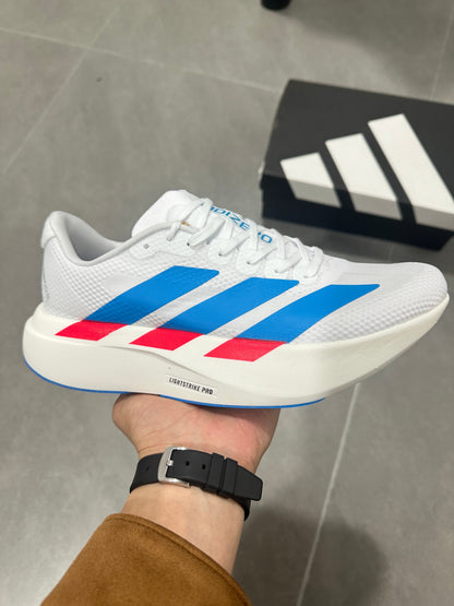 Adidas Lightstrike Pro Running Shoes White Blue Red KJ3596