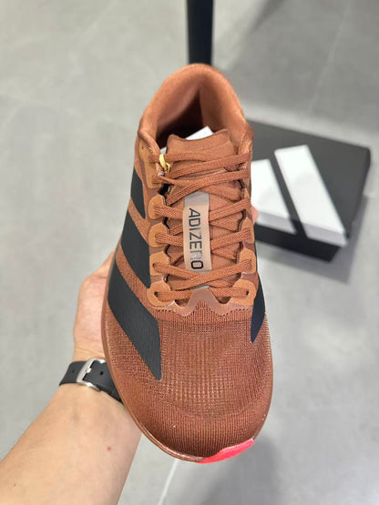 Adizero Lightstrike Pro Running Shoes, Brown and Black KJ8809