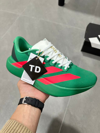 Adidas Lightstrike Pro Running Shoes Green Red JQ4440