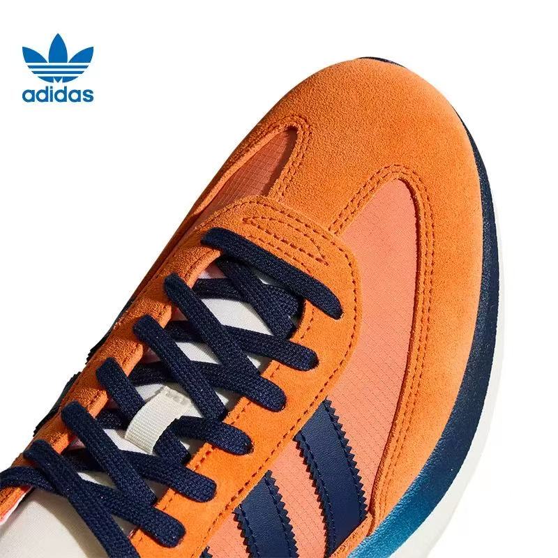 adidas Lightstrike Orange and Navy Sneakers