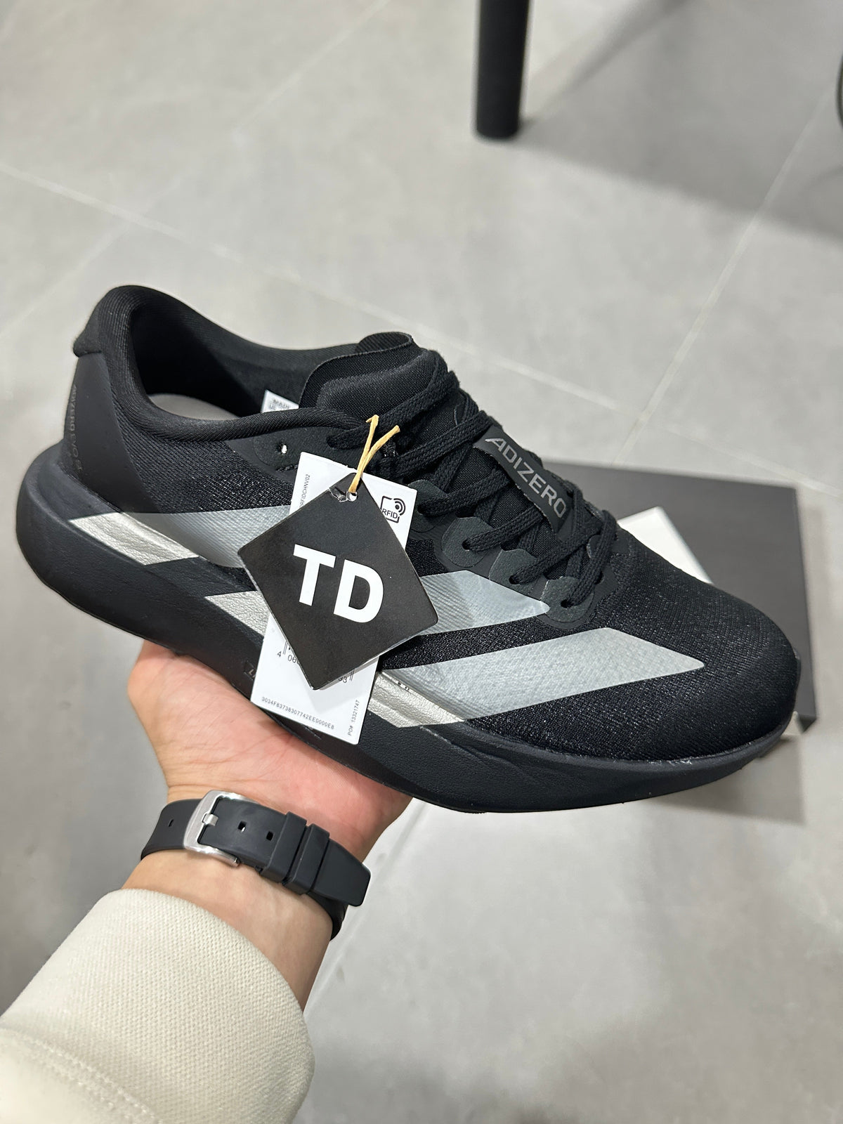 Adidas Lightstrike Pro Running Shoes Black White JP7147
