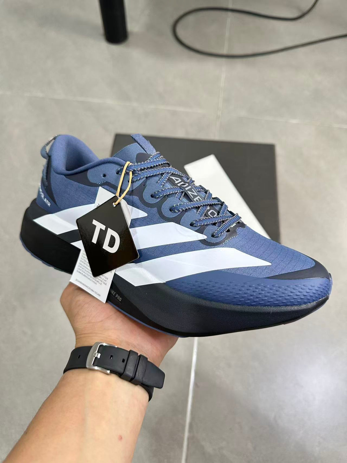 Adidas Adizero SL ATR Blue Trail Running Shoes