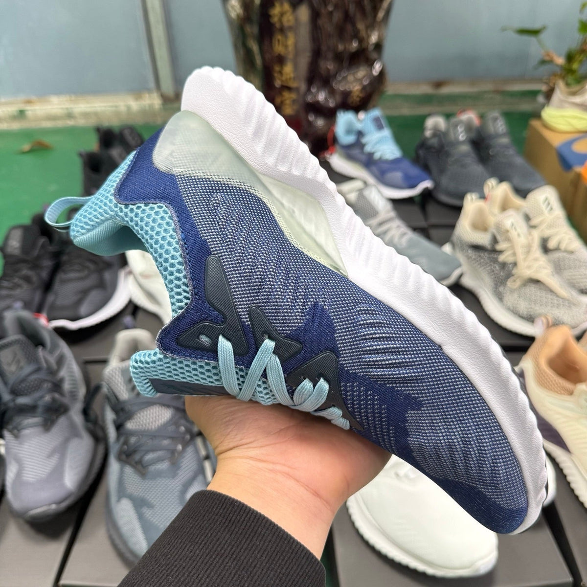 adidas Alphabounce HPC AMS M Sneakers in Navy Blue