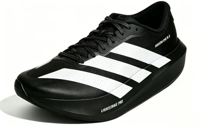 Black and White Adidas Adizero Evo SL 2 Running Shoes