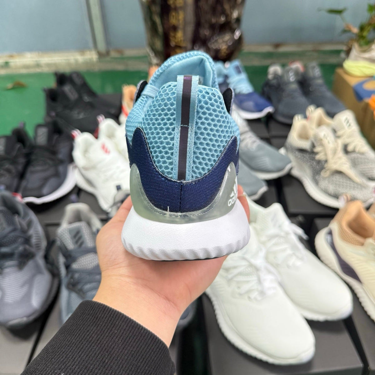 adidas Alphabounce HPC AMS M Sneakers in Navy Blue