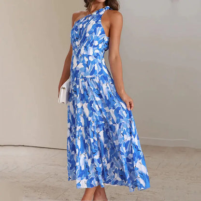 2026 Fashionable Summer Print Maxi Dress for Women