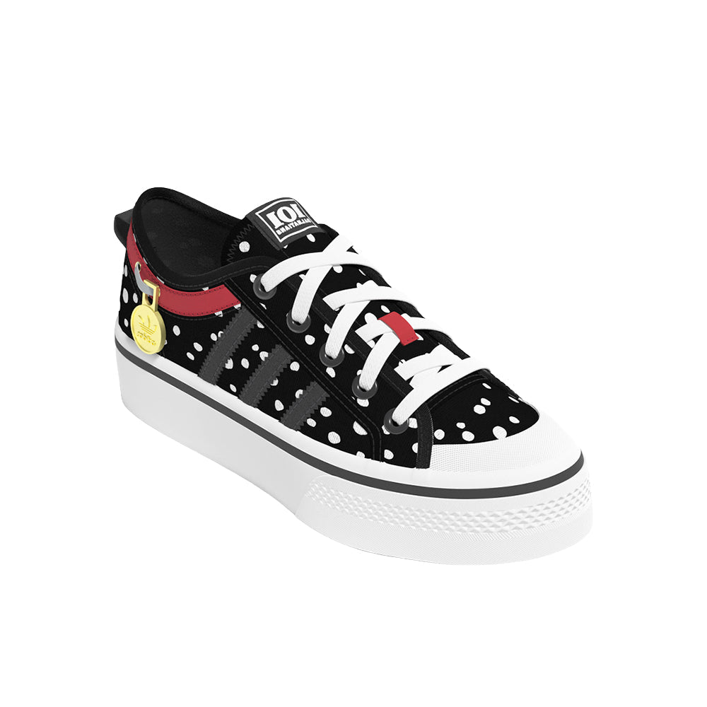 Adidas Originals X Disney 101 Dalmatians Nizza Platform Shoes