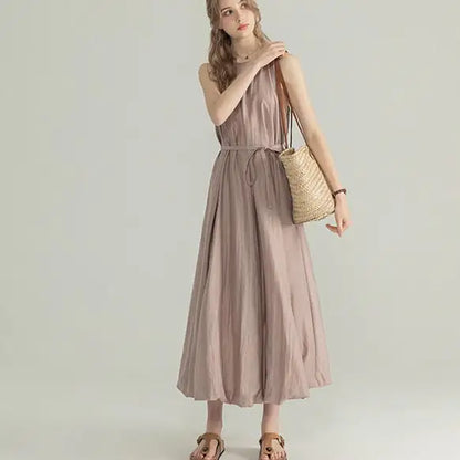 Women's Summer Sleeveless Suspender Dress