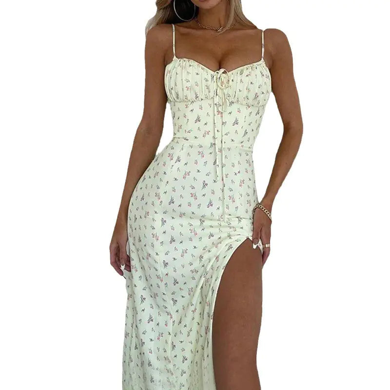 2026 Summer Women's Casual Floral Maxi Dress