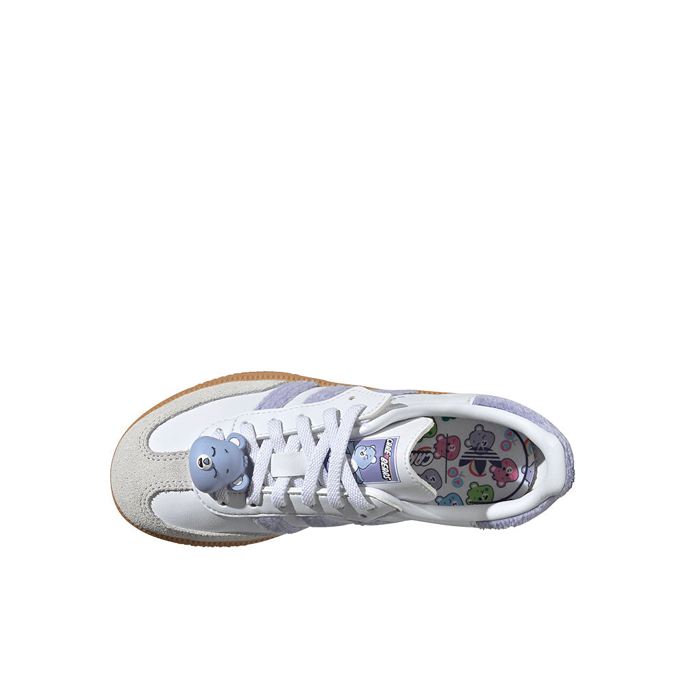 Adidas Care Bears Samba OG Comfort Closure Elastic Lace Shoe (Youth)