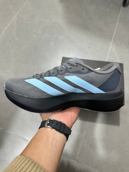 Adizero Lightstrike Pro Running Shoes in Grey and Blue