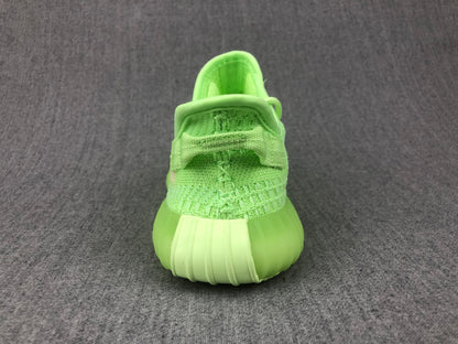 Adidas Yeezy Boost 350 V2 Kids Sneakers in Glow Green