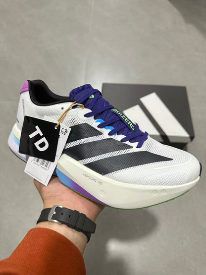 Adidas Adizero Lightstrike Pro Running Shoes White Purple