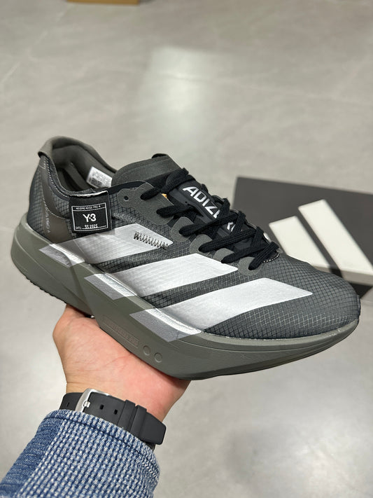 Adidas Adizero Adios Pro 4 Running Shoes Grey Black