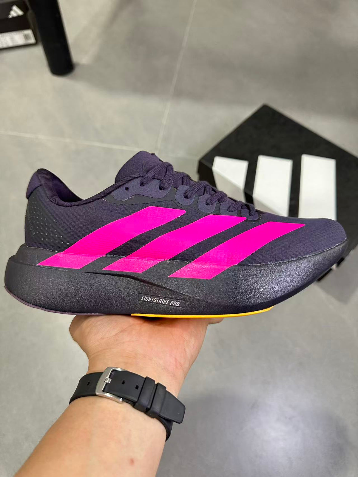Adidas Lightstrike Pro Running Shoes Purple Pink KI6931