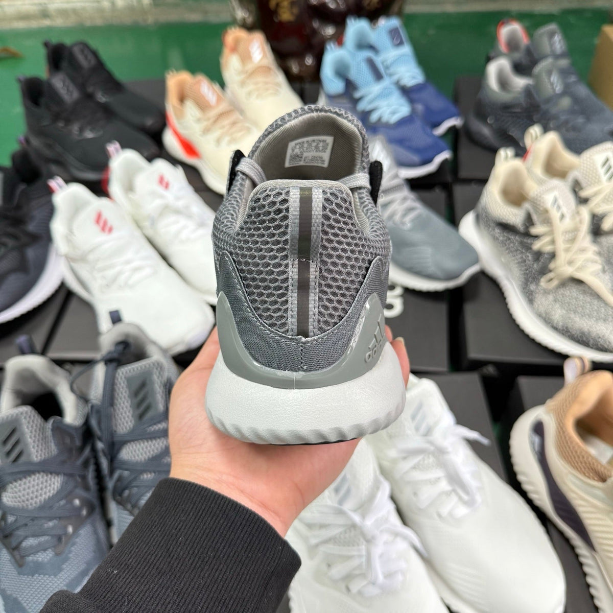 adidas Alphabounce HPC AMS Grey Sneakers CG4764